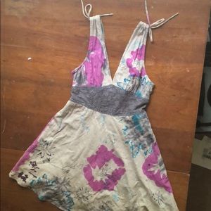 Free People Sundress Size 4 Tie back